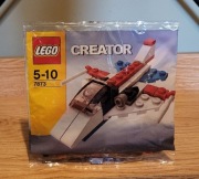 Lego Creator 7873 Odrzutowiec Wojskowy saszetka klocki model wycofany