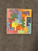 Drewniane PUZZLE/ klocki Zwierzaki