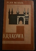 Plan miasta Krakowa