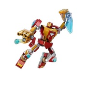 Figurka superbohatera Marvel Avengers z cegieł Spider-Man Iron Man Rosomak 