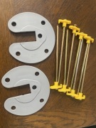 Uchwyt słupków Fiamma