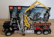Lego Technic 9397 ciężarówka do przewozu drewna .