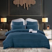 POŚCIEL 100% BAWEŁNA PASY HOTELOWA PREMIUM 200X220