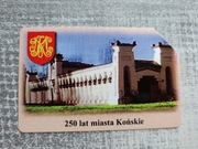 Karta telefoniczna 250 lat miasta Końskie