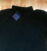 _ LOUIS VUITTON  j adidas__ CZARNA KOSZULKA POLO Roz XL