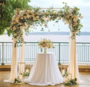 Stojak stelaż ścianka balonowa na balony tło 