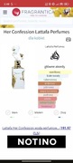 Lattafa Her Confession 5ml gourmand decant