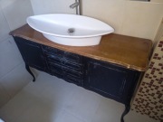 Szafka łazienkowa z umywalką Styl ludwikański ludwik