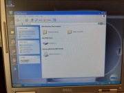 Laptop Dell Latitude D505 na Windows XP.