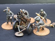 Bolt Action German Nebelwerfer Druk 3d pomalowany