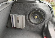Zestaw Car Audio (Alpine V12, skrzynia do Astry H, Kicker C10)
