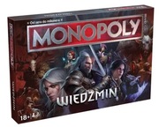 Monopoly Wiedźmin Witcher nowa w folii na Mikołaja Gwiazdkę