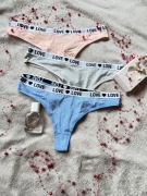 Seksowne Tango z Ozdobnymi Literami - Wygodne, Elastyczne.