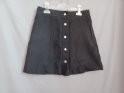 Czarna krótka spódnica 34 XS H&M