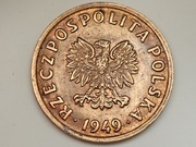 5 groszy 1949 Brąz stan 1 (853)