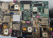 6 x PŁYTY GŁÓWNE STARE KOMPUTERY - ZŁOM KOMPUTEROWY