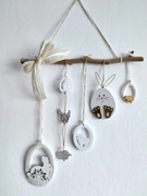 Wielkanoc wisząca dekoracja na kiju prezent