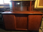 Duża stara komoda z szufladami