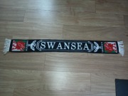 Szalik Swansea FC - szal piłkarski, kibic, Walia