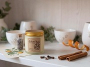 Świeca sojowa ARDORE Citrus et Species - 100 g (słoik przezroczysty)