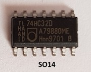 74HC32D   Quad 2-input OR gate