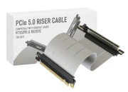LINKUP - Kabel AVA5 Armour Riser PCIE 5.0 | RTX5090 RX907 | biały 20 cm