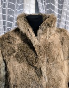 Futro naturalne królik. Rozmiar L