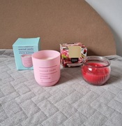 Świeczka świeczki zapachowe 2szt kwiaty kwiatowa jagoda kotarbau