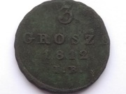 3 grosze 1812 IB