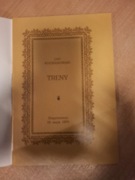 Program Teatr Narodowy Kochanowski Treny Hanuszkiewicz Chodakowska