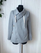 Only ciepła bluza z szalowym kołnierzem M