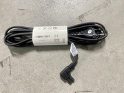 IKEA kabel Symfonisk 3,5m długi czarny 90 st oplot materiałowy zasilający