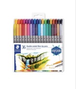 Staedtler Flamastry dwustronne Design Journey 3mm i 0.5-0.8 mm, 36 kolorów