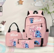 Zestaw szkolny 3w1 Lilo & Stitch – plecak, torba śniadaniowa i piórnik