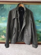 wełniana kurtka płaszcz budrysówka ramoneska bomberka casual 