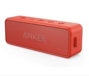 SoundCore 2 Anker głośnik Bluetooth, akumulator 24 h, IPX7 (Czerwony)