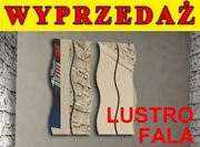 Świetne LUSTRO falowane IDEALNE okazja
