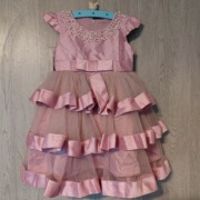 Sukienka śliczna imprezowa błyszczący ok 2-3  latka