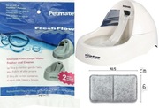 Filtry do fontanny poidełka kota psa Petmate Fresh Flow Deluxe 12 sztuk