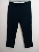 Spodnie granatowe dresy roz. L M&S moda  wymiary opis 