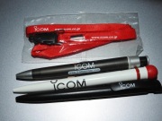 Gadżety Icom - długopisy + pasek