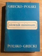 Grecko-polski polsko-grecko słownik minimum