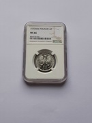 2 złote  Jagody   1970  NGC MS 66 !!! 