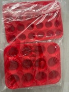 Zestaw silikonowych forem na muffinki texas