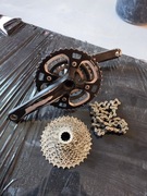 Napęd Shimano(korba+kaseta+łańcuch)