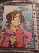 Karteczka do segregatora duża brokatowa