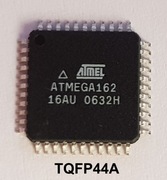 ATMEGA162-16AU     8-bit Atmel with 16K Bytes In-System Programmable Flash