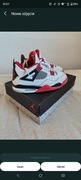 Nike air Jordan 4 Retro Biało Czerwony