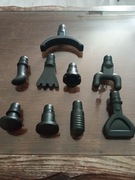 Zestaw 9 końcówek do masażerów czarne