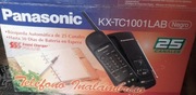 Telefon Panasonic KX-TC1001LAB  negro
